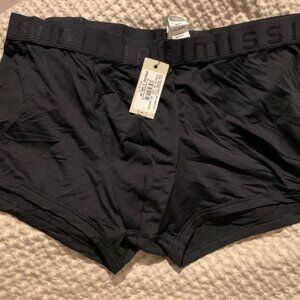 Intimissimi Men's Nylon Black Boxer Briefs - Size XL NWT